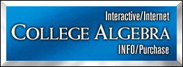 Interactive/Internet College Algebra