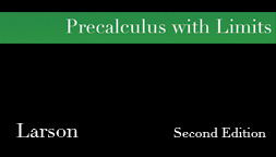 Precalculus with Limits 2e