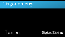 Trigonometry 8e
