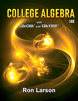 College Algebra 10e by Ron Larson
