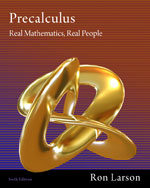 Precalculus: Real Mathematics, Real People 6e