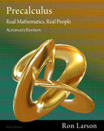Precalculus: Real Mathematics, Real People, Alternate Edition 6e